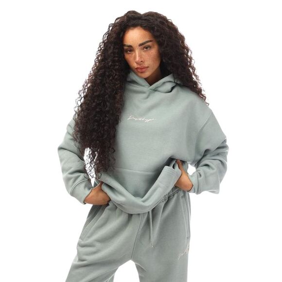 Just Hype Other - Just Hype Mens Relaxed Fit Hoodie / Moss